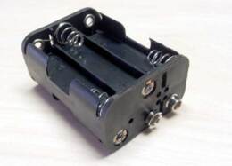 Batterijhouder 6 x AA per 10 stuks.
