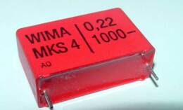WIMA MKS-4 0,22uF-1500V