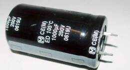 Elco 1000uF / 200Volt Matsushita CE(M)