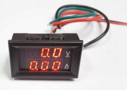 Volt-Ampere meter moduul. 10Amp.
