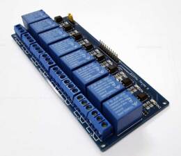 ARDUINO 8 voudig relais bord.