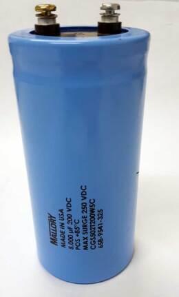 MALLORY Elco 5000uF-200Volt.