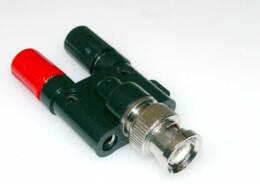 Adapter BNC naar banaan
