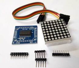 ARDUINO dot-matrix moduul