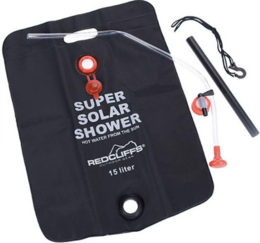 Redcliffs Camping - Douchezak - Tuindouche - Buitendouche - 15 liter - Warm water